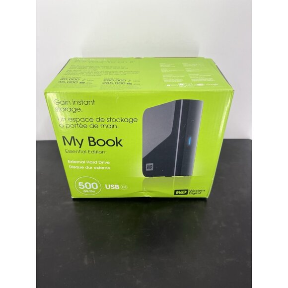 Western Digital My Book Essential Edition 500GB External HDD- USED!!!! - Picture 1 of 10